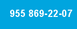 955 869-22-07 955 869-22-07